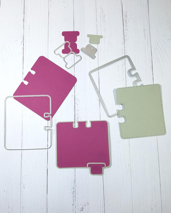 Kulricke Stanzschablone "Memory Dex Card" Craft Die