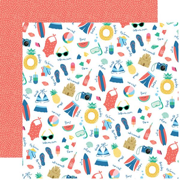 Echo Park "Dive Into Summer" 12x12" Collection Kit