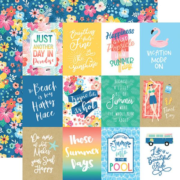 Echo Park "Dive Into Summer" 12x12" Collection Kit