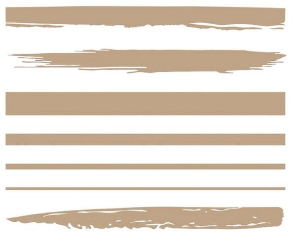 Spellbinders Hotfoil Plate - Foiled Brushstrokes and Stripes