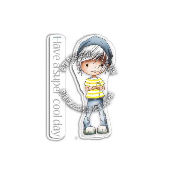 Polkadoodles Stempel "Little Dudes Cool" Clear Stamp