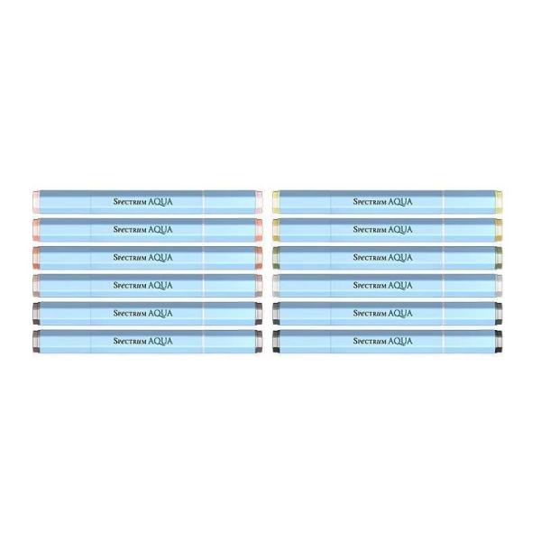 Spectrum Noir Spectrum Aqua Markers / Aquarellstifte Essentials 12 Farben SPECN-AQ12-ESS