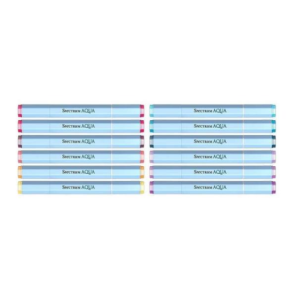 Spectrum Noir Spectrum Aqua Markers / Aquarellstifte Primary 12 Farben SPECN-AQ12-PRI