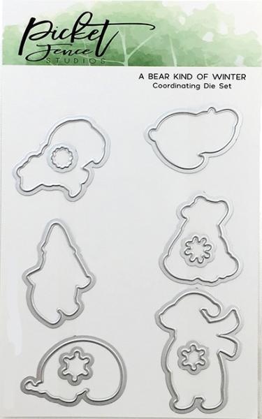 Picket Fence Studios A Bear Kind of Winter Die (A-123D)