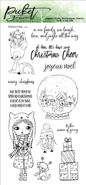 Picket Fence Studios The Season of Giving Clear Stamps (C-108)