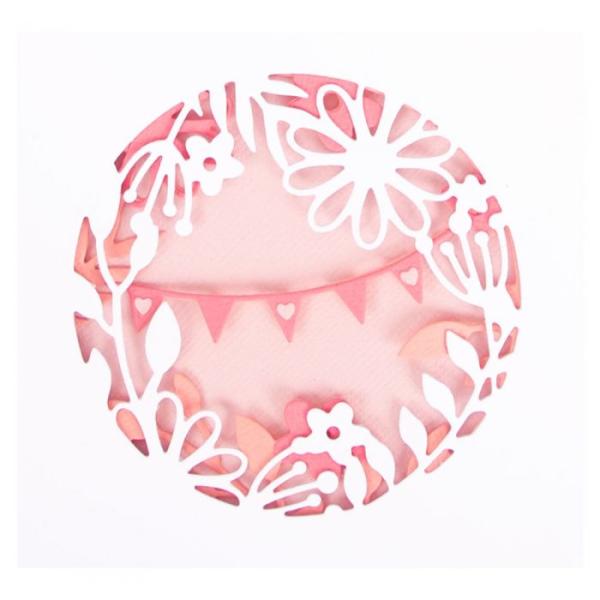 Sizzix Thinlits Craft Die-Set - Romantic Layers / Romantik Rahmen
