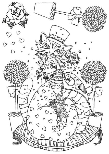 The Card Hut Crazy Cats The Purrrfect Match  Clear Stamps / Katze Stempelset (LRCC006)