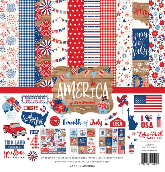 Echo Park "America" 12x12" Collection Kit