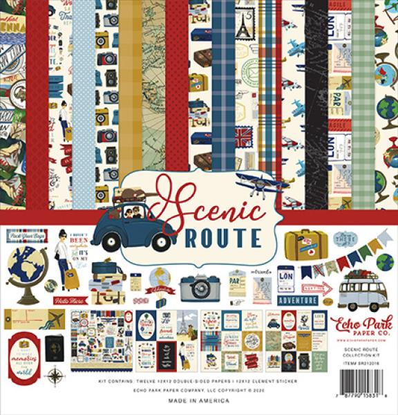 Echo Park "Scenic Route" 12x12" Collection Kit