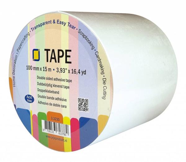 JEJE Produkt Double Sided Adhesive Tape 100 mm - Klebeband (3.3230)