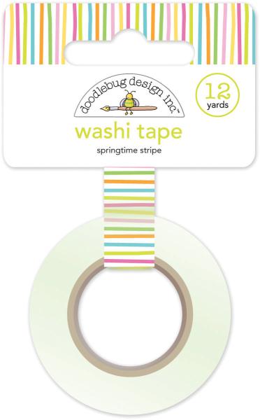 Doodlebug Design Springtime Stripe Washi Tape 
