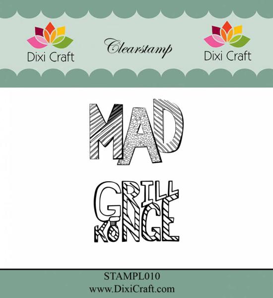 Dixi Craft "Danish Texts" Stempelset - Clear Stamp-Set