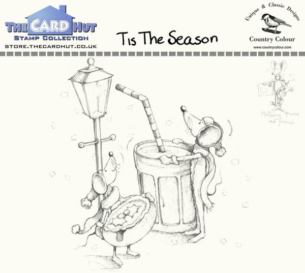 The Card Hut Tis The Season  Clear Stamps / Maus Stempelset 