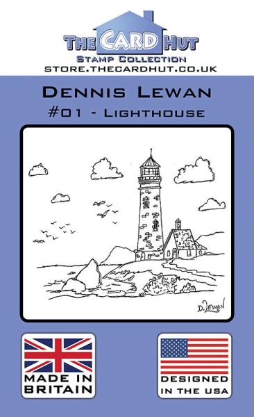 The Card Hut Lighthouse  Clear Stamps / Leuchtturm Stempelset 