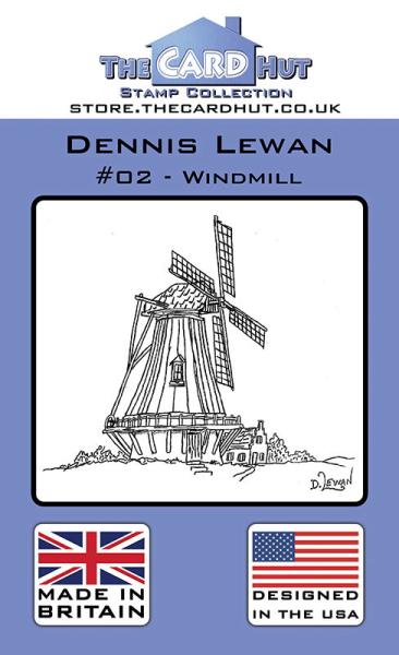 The Card Hut Windmill  Clear Stamps / Windmühle Stempelset 