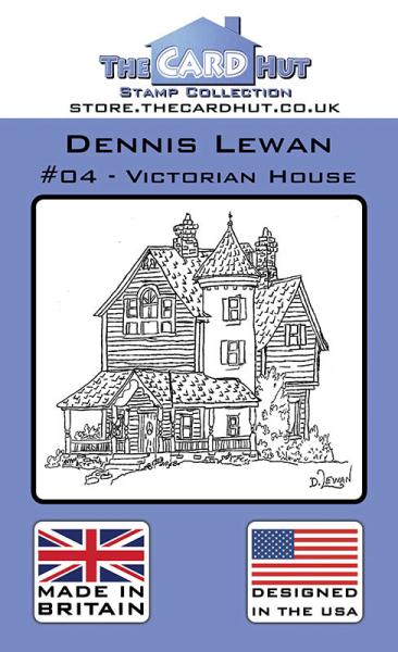 The Card Hut Victorian House  Clear Stamps / Haus Stempelset 