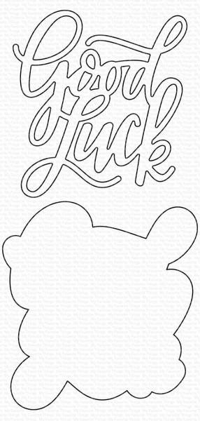 My Favorite Things Die-namics "Good Luck Greeting" | Stanzschablone | Stanze | Craft Die