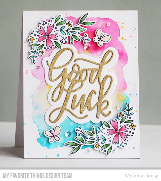 My Favorite Things Die-namics "Good Luck Greeting" | Stanzschablone | Stanze | Craft Die