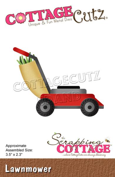 Scrapping Cottage Die - Lawnmower  - Rasenmäher