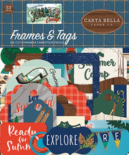 Carta Bella "Summer Camp" Frames & Tags