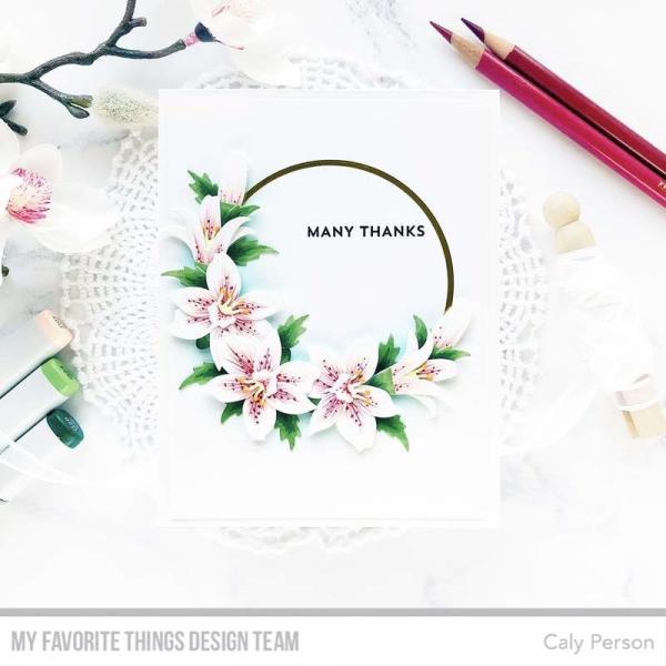 My Favorite Things Die-namics "Lily" | Stanzschablone | Stanze | Craft Die