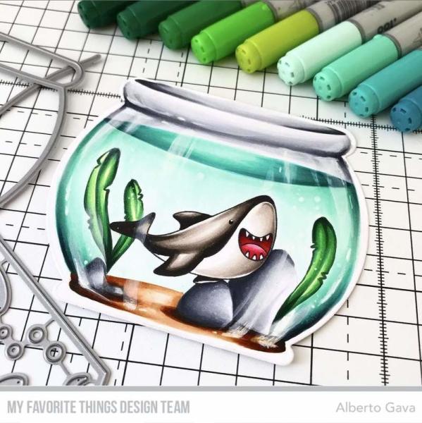 My Favorite Things Die-namics "Fishbowl" | Stanzschablone | Stanze | Craft Die