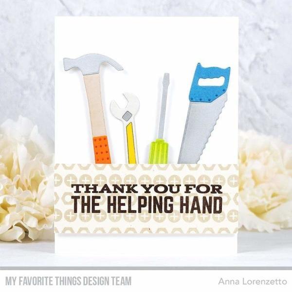 My Favorite Things Die-namics "Tool Time - Werkzeug" | Stanzschablone | Stanze | Craft Die