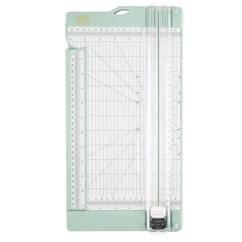 Vaessen Creative - Papierschneide- und Falzmaschine 15x30,5cm Minze