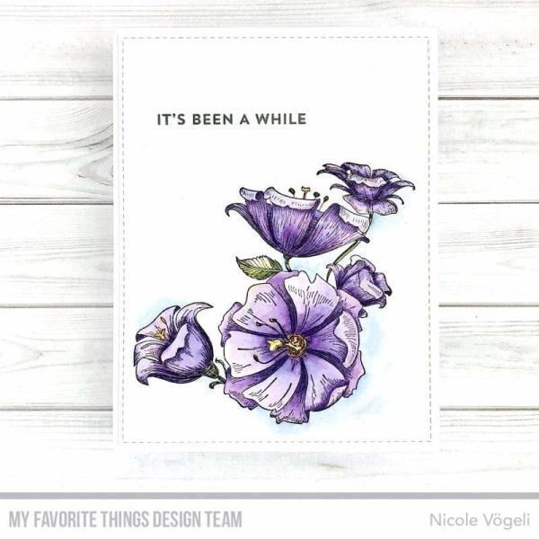 My Favorite Things "Floral Fantasy " Cling Stamp