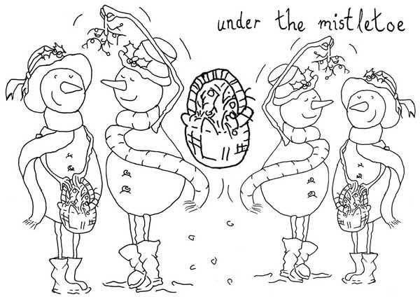 The Card Hut Snowboots: Under the Mistletoe  Clear Stamps /  Stempelset 