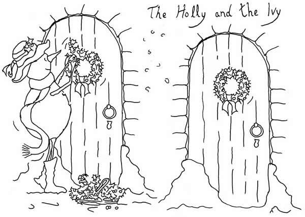 The Card Hut Snowboots: The Holly and the Ivy  Clear Stamps /  Stempelset 