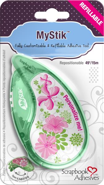 Scrapbook Adhesives MyStik Repositionable Dots Dispenser  