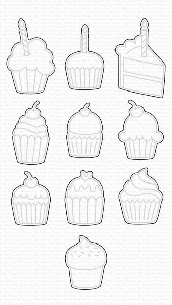 My Favorite Things All the Cupcakes Die-namics