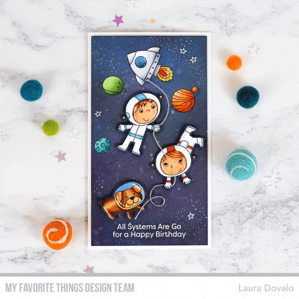 My Favorite Things Stempel "Best Friends in the Universe" Clear Stamp