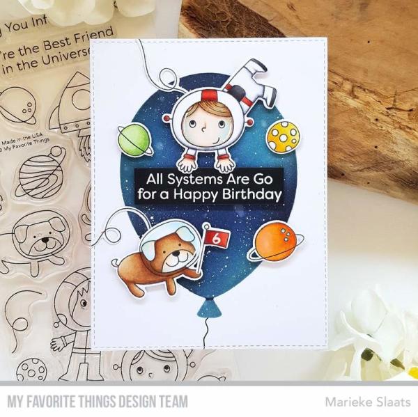 My Favorite Things Stempel "Best Friends in the Universe" Clear Stamp