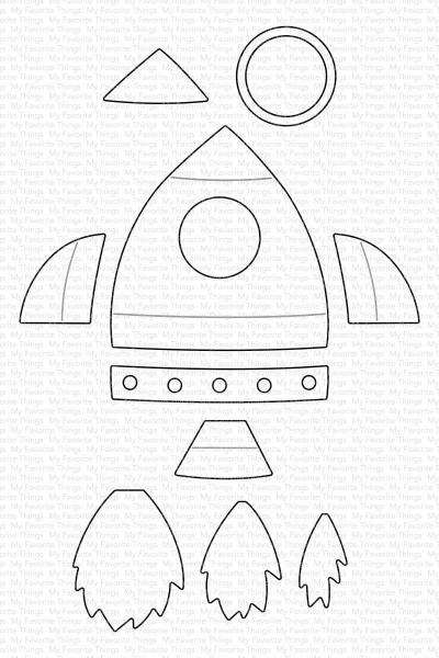 My Favorite Things Die-namics "Blast Off"