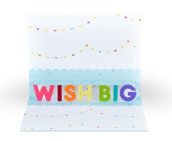 Lawn Fawn Craft Dies - Pop-Up Wish Big