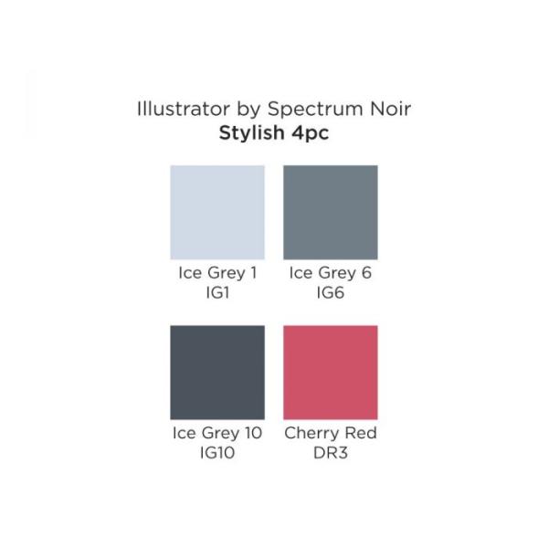 Spectrum Noir Illustrator Set (4 Stck.)