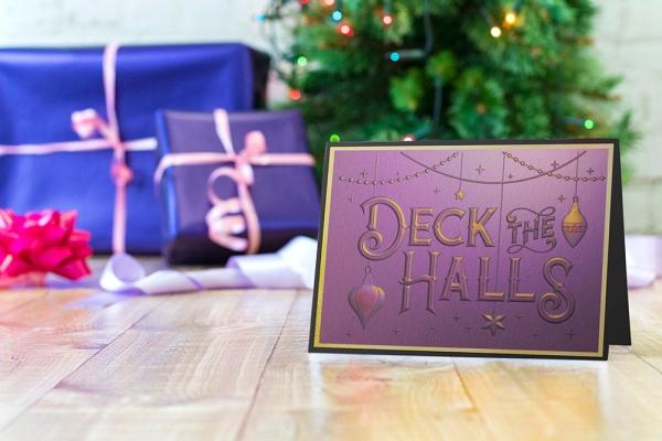 Gemini Deck The Halls 3D Embossing Folder- 3D Prägefolder 
