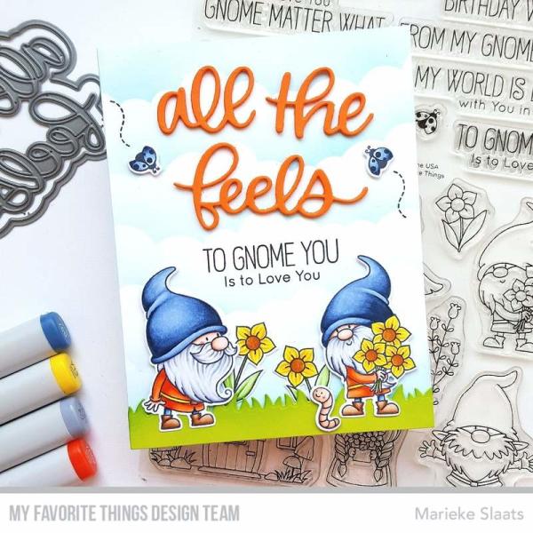 My Favorite Things Stempelset "Hanging with My Gnomies" Clear Stamp Set