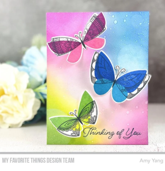 My Favorite Things Die-namics "Brilliant Butterflies" | Stanzschablone | Stanze | Craft Die