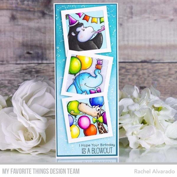 My Favorite Things Stempelset "Picture Perfect Party Animals" Clear Stamp
