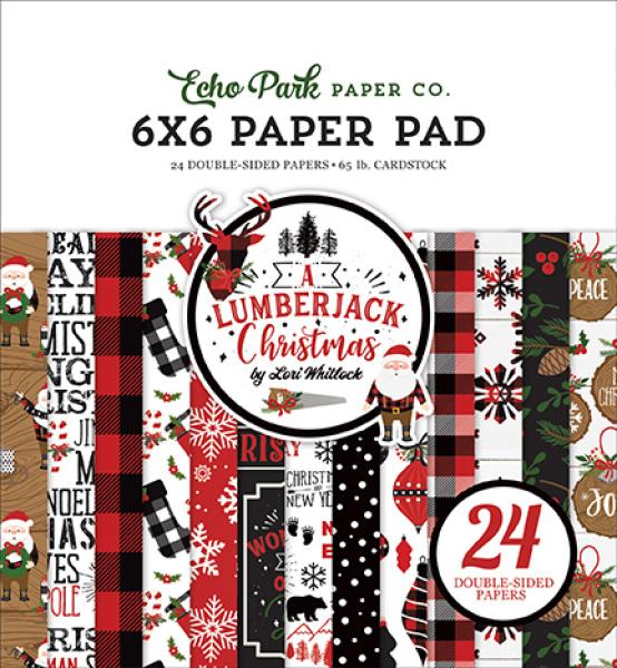 Echo Park "A Lumberjack Christmas" 6x6" Paper Pad