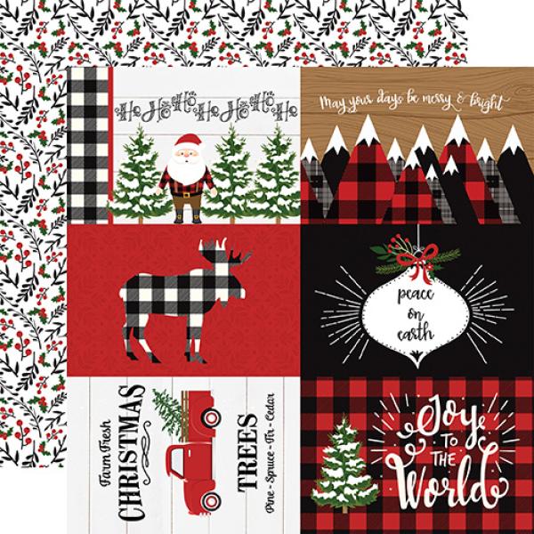 Echo Park "A Lumberjack Christmas" 6x6" Paper Pad