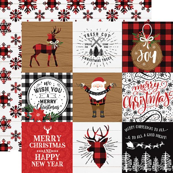 Echo Park "A Lumberjack Christmas" 6x6" Paper Pad