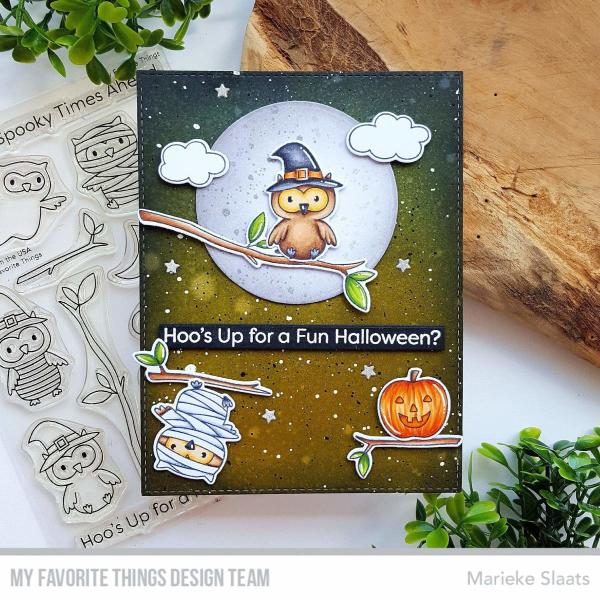 My Favorite Things Die-namics "Halloween Hoo" | Stanzschablone | Stanze | Craft Die