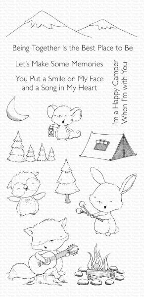 My Favorite Things Stempelset "Happy Campers" Clear Stamp Set