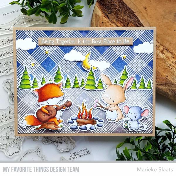 My Favorite Things Stempelset "Happy Campers" Clear Stamp Set