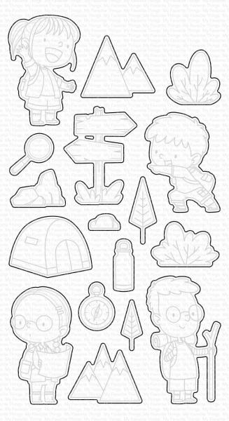 My Favorite Things Die-namics "Adorable Adventures" | Stanzschablone | Stanze | Craft Die