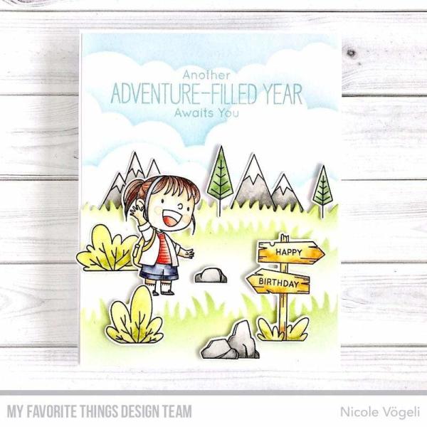 My Favorite Things Die-namics "Adorable Adventures" | Stanzschablone | Stanze | Craft Die